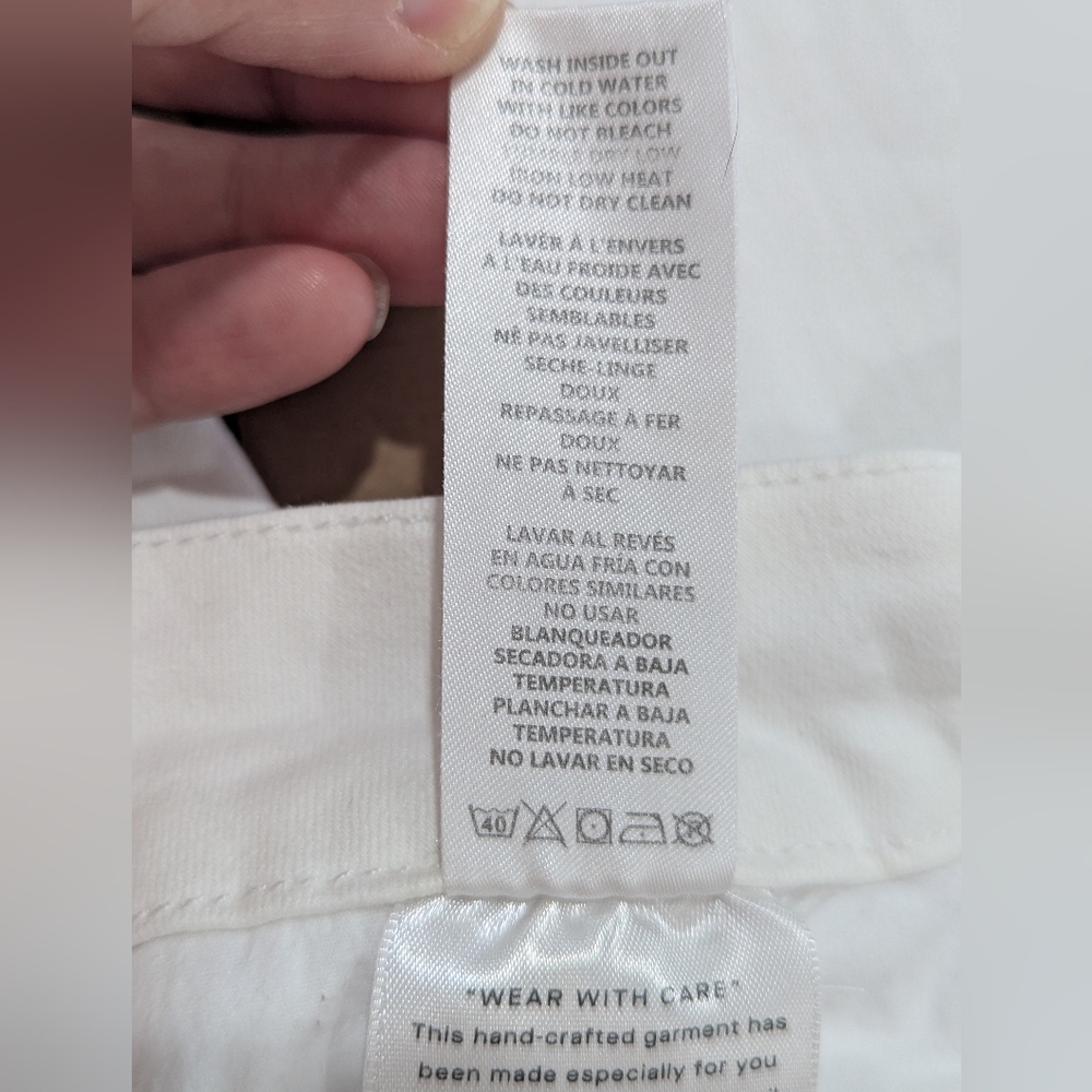 Good American White Skinny High Rise Jeans Size 16 Never Worn - Picture 8 of 12